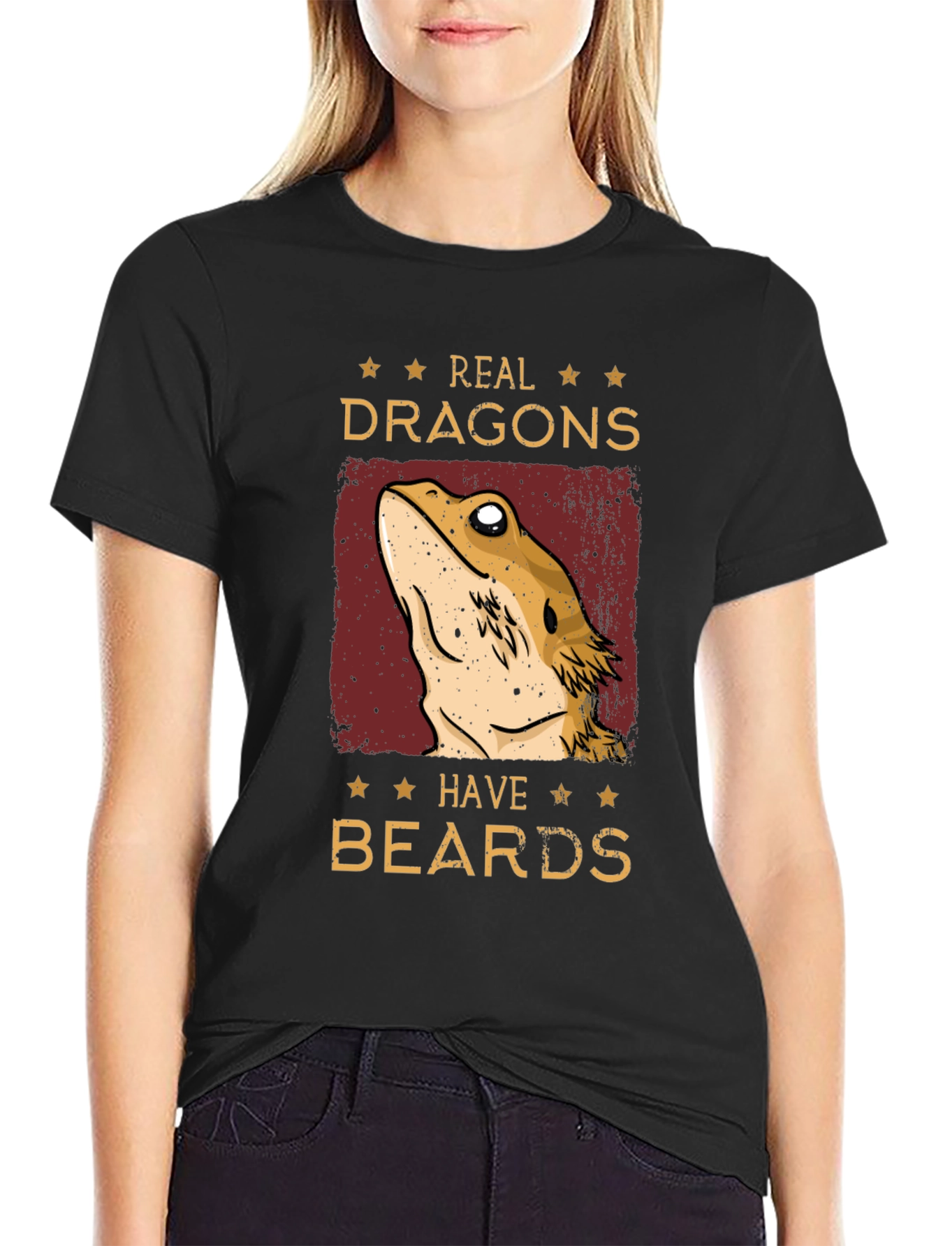 Real Dragons Have Beards T-Shirt