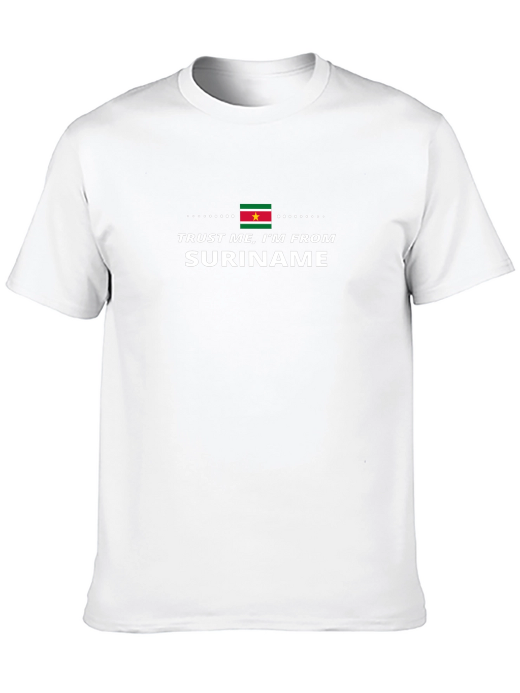 Trust Me Im From Suriname Black T-Shirt