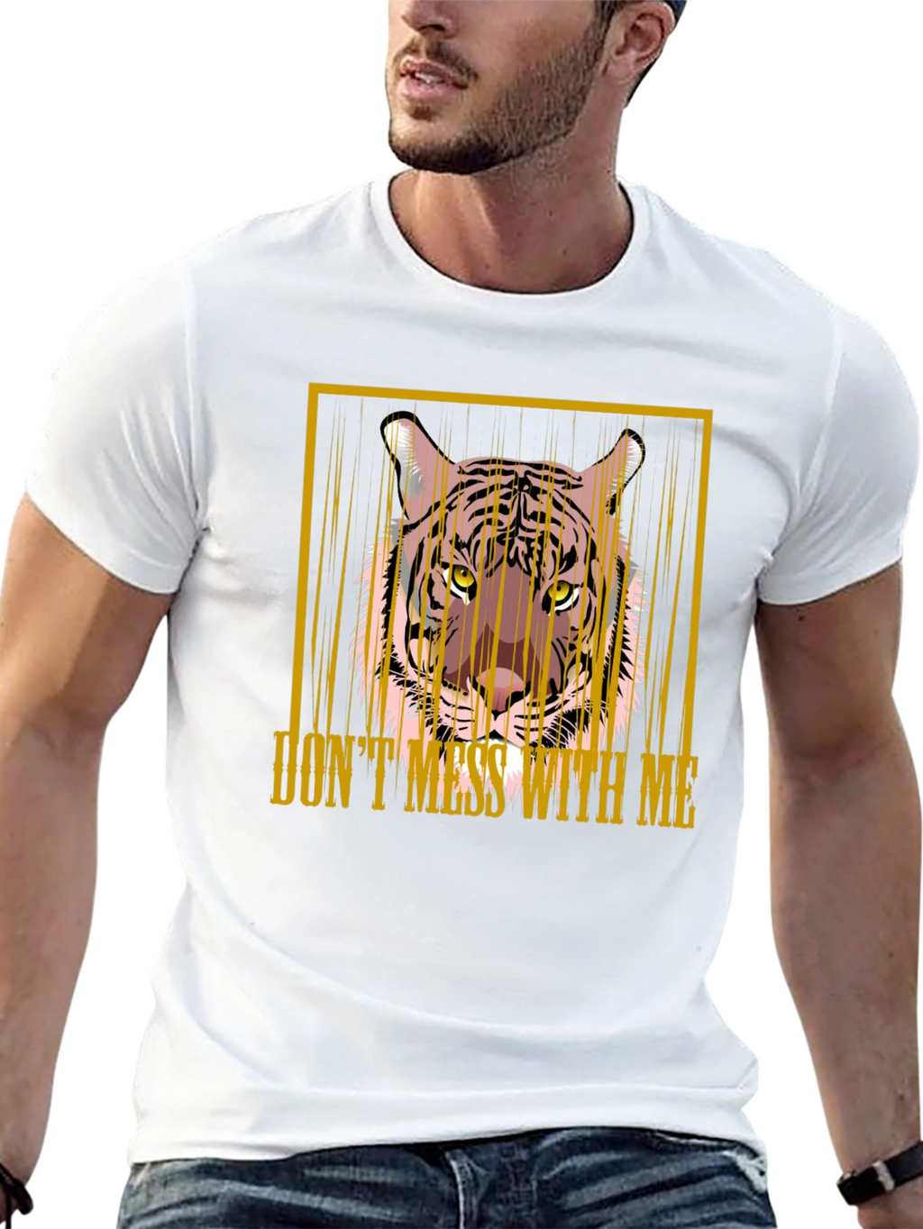 Dont Mess With Me Tiger Graphic T-Shirt