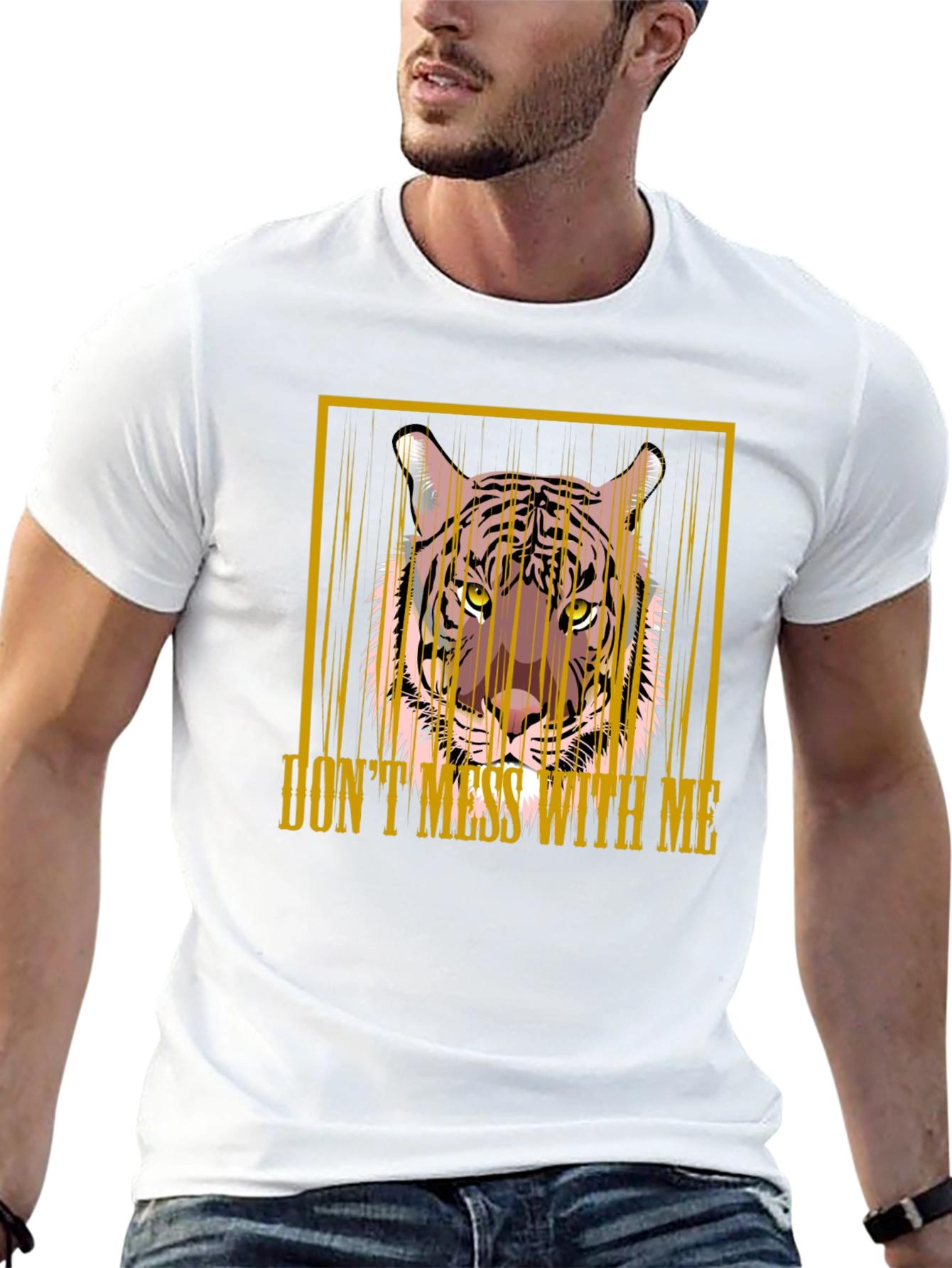 Dont Mess With Me Tiger Graphic T-Shirt