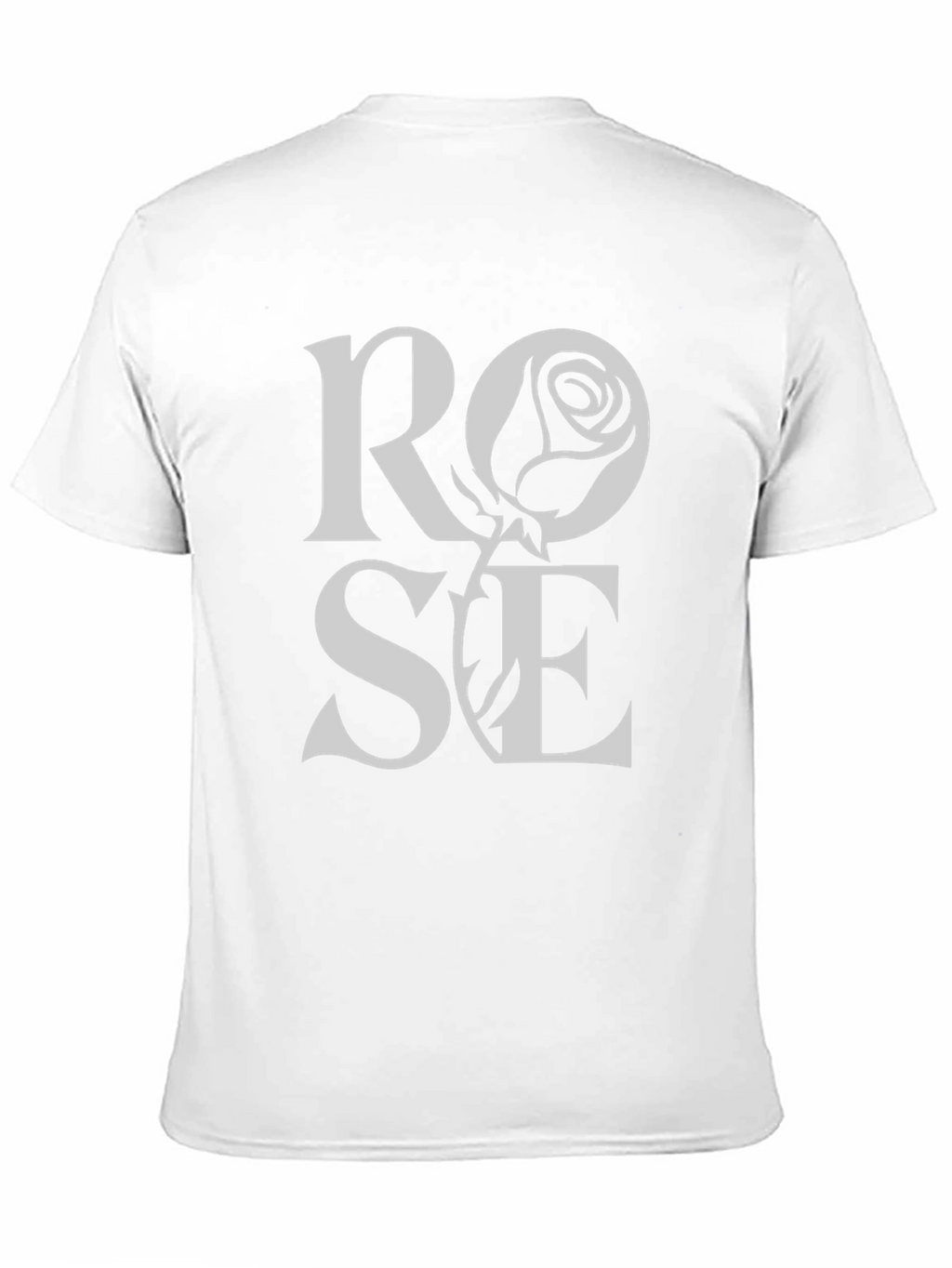 Black ROSE Graphic Tee for Men