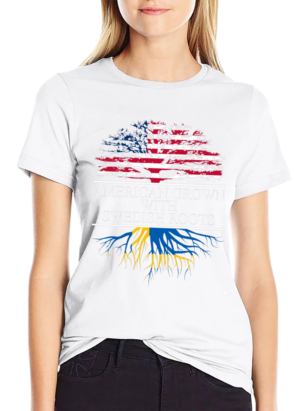 American Grown Swedish Roots T-Shirt