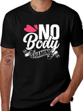 No Body Shaming Graphic Tee - Empowering Message