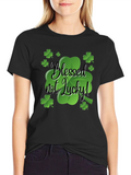 Blessed Not Lucky T-Shirt St. Patricks Day
