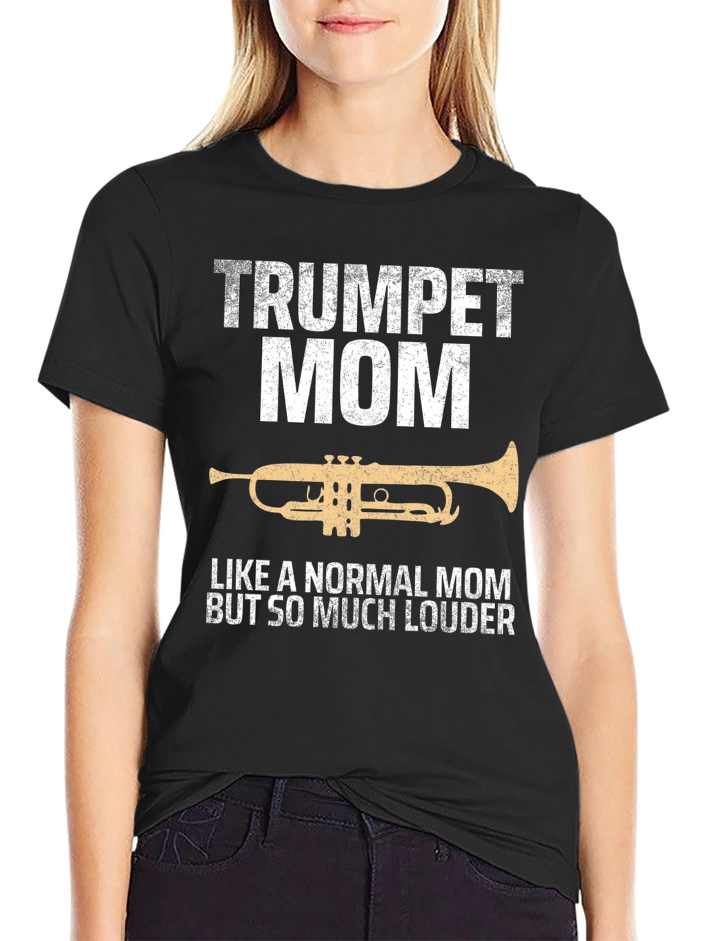 Trumpet Mom T-Shirt - Loud & Proud!