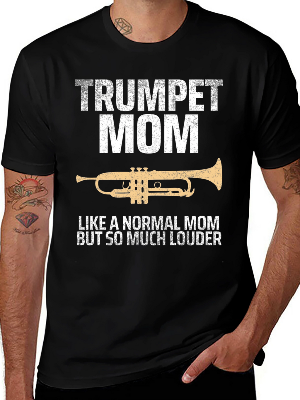 Trumpet Mom T-Shirt - Loud & Proud!