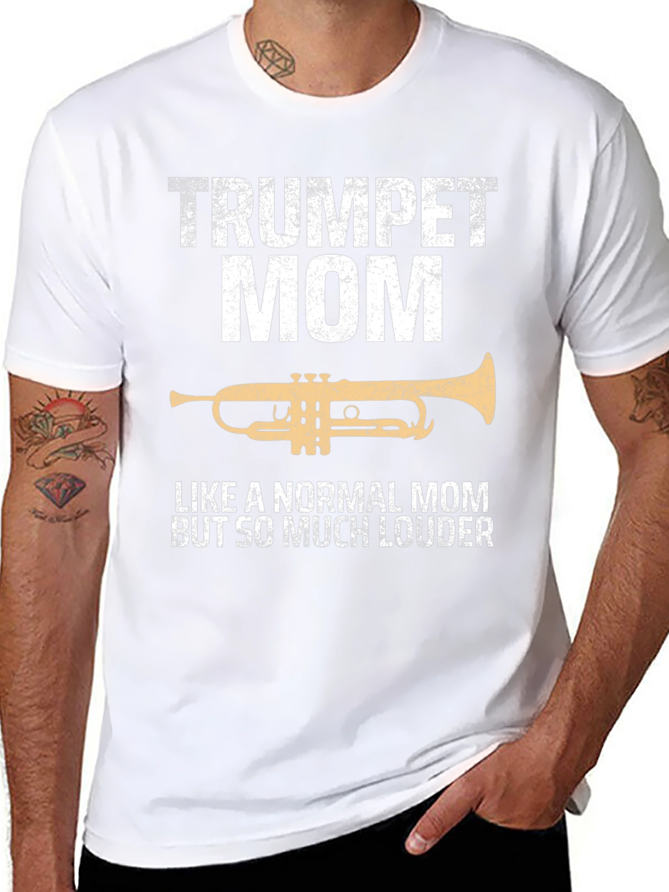 Trumpet Mom T-Shirt - Loud & Proud!