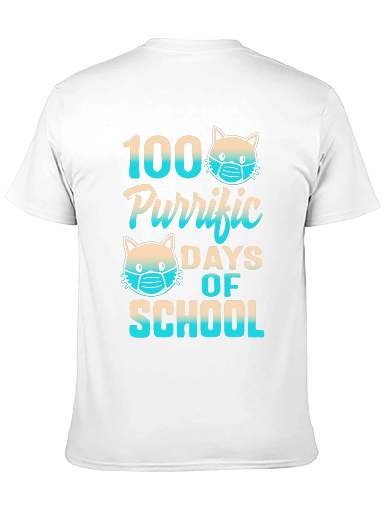 100 Purrific Days of School T-Shirt