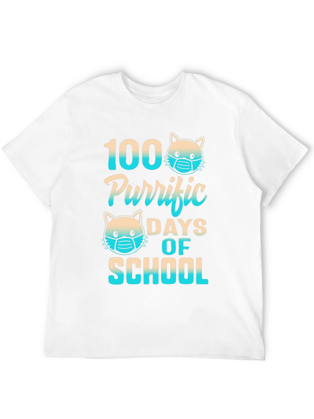 100 Purrific Days of School T-Shirt