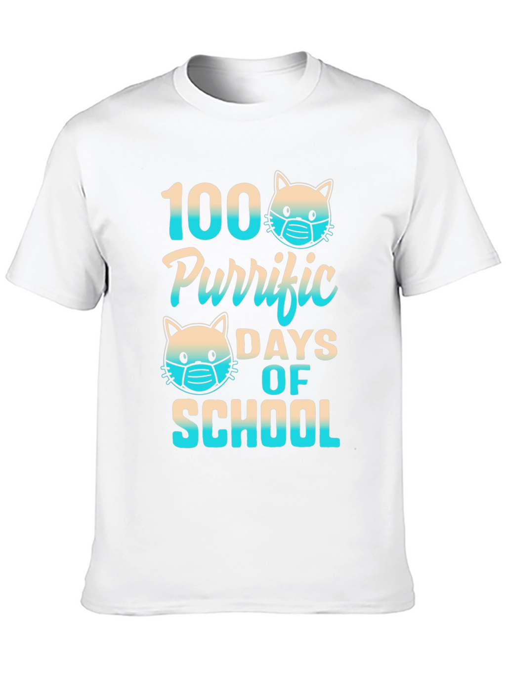 100 Purrific Days of School T-Shirt