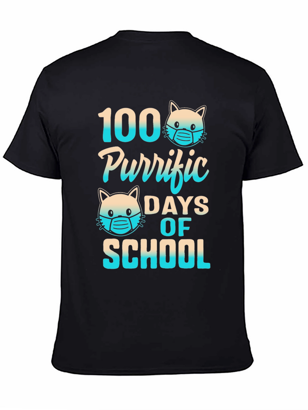 100 Purrific Days of School T-Shirt