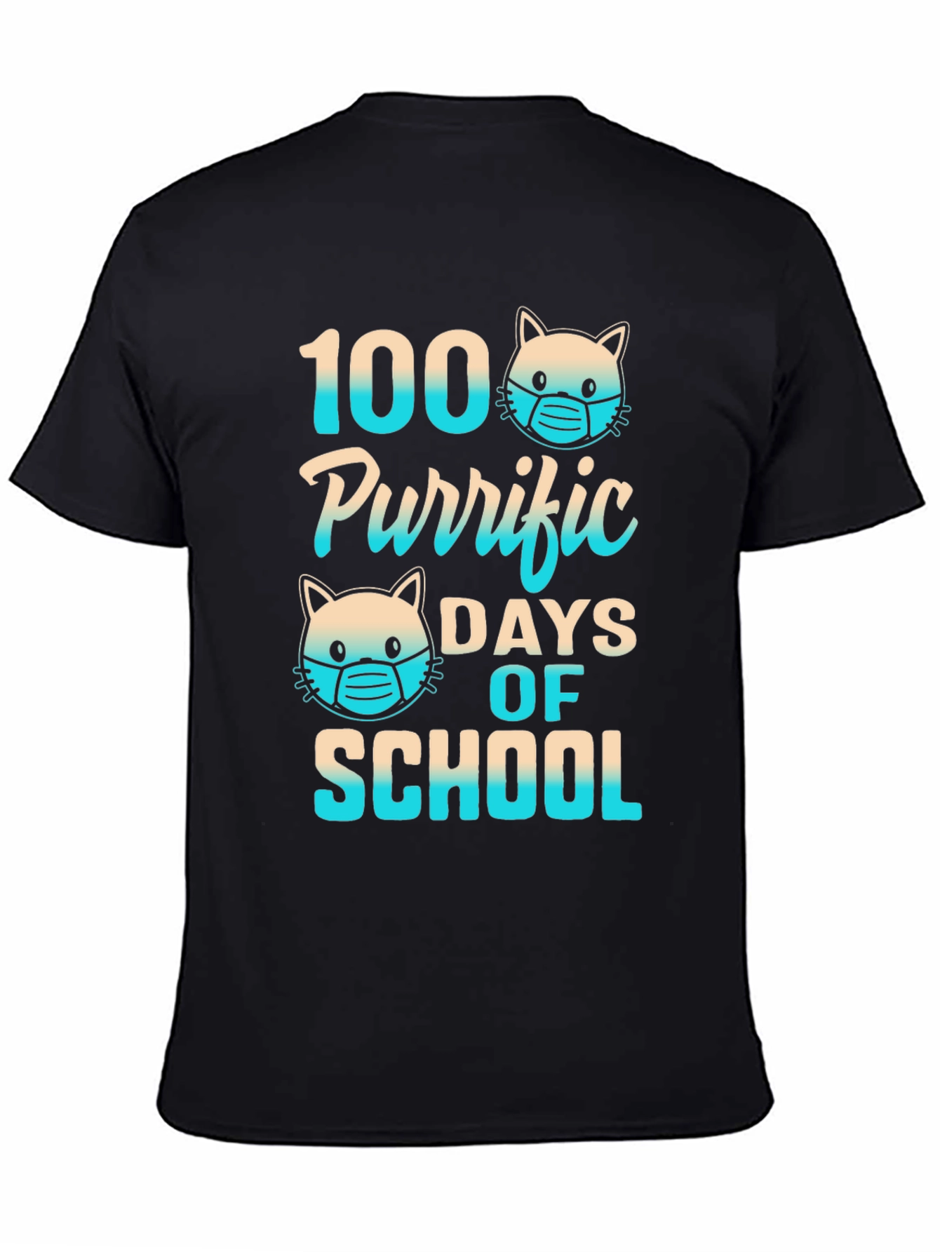 100 Purrific Days of School T-Shirt