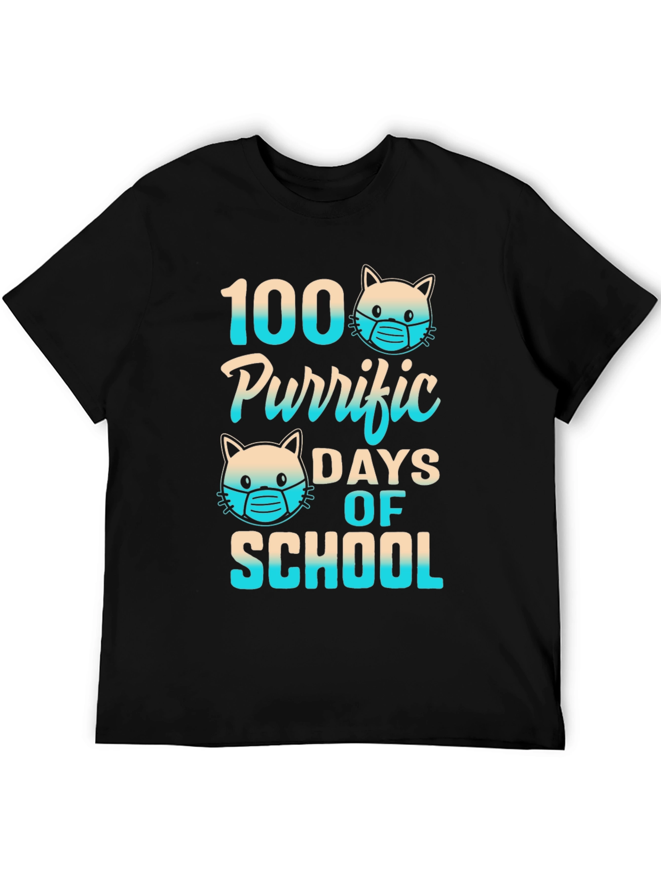 100 Purrific Days of School T-Shirt