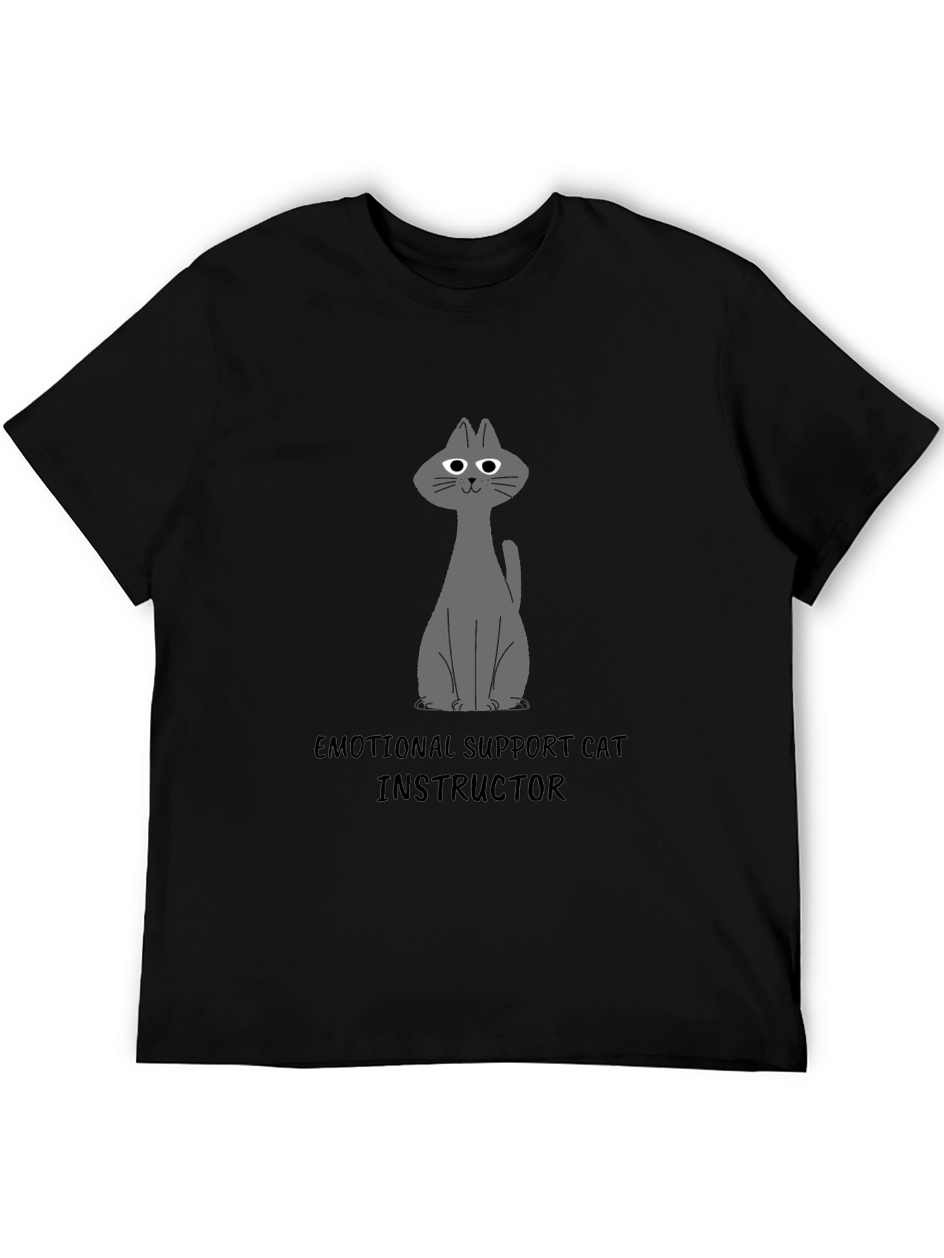 Emotional Support Cat Instructor Graphic Tee