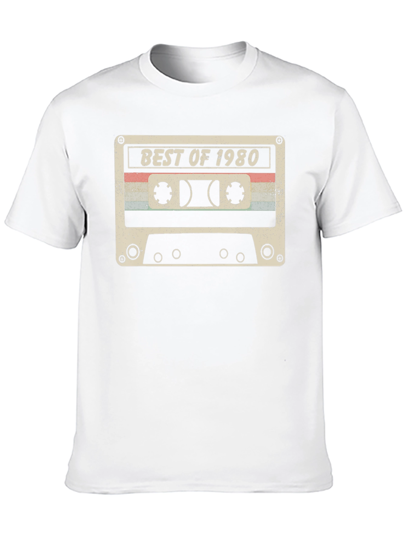 Best of 1980 Cassette Tape Graphic T-Shirt