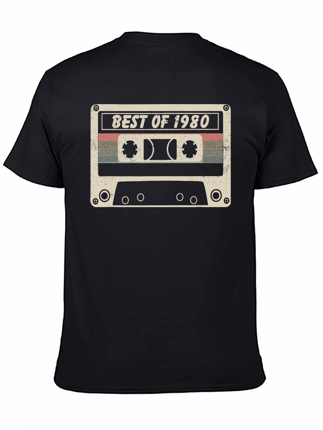 Best of 1980 Cassette Tape Graphic T-Shirt