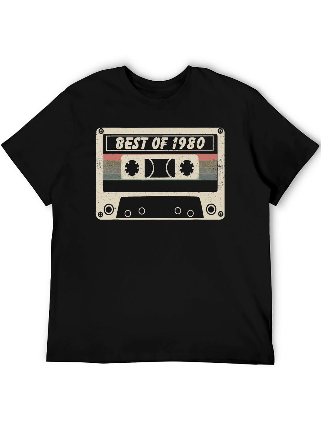 Best of 1980 Cassette Tape Graphic T-Shirt