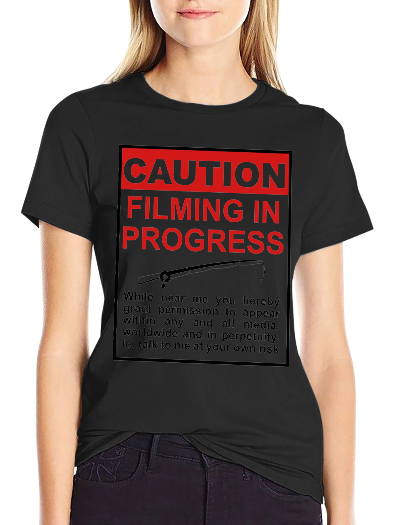 Caution Filming in Progress T-Shirt