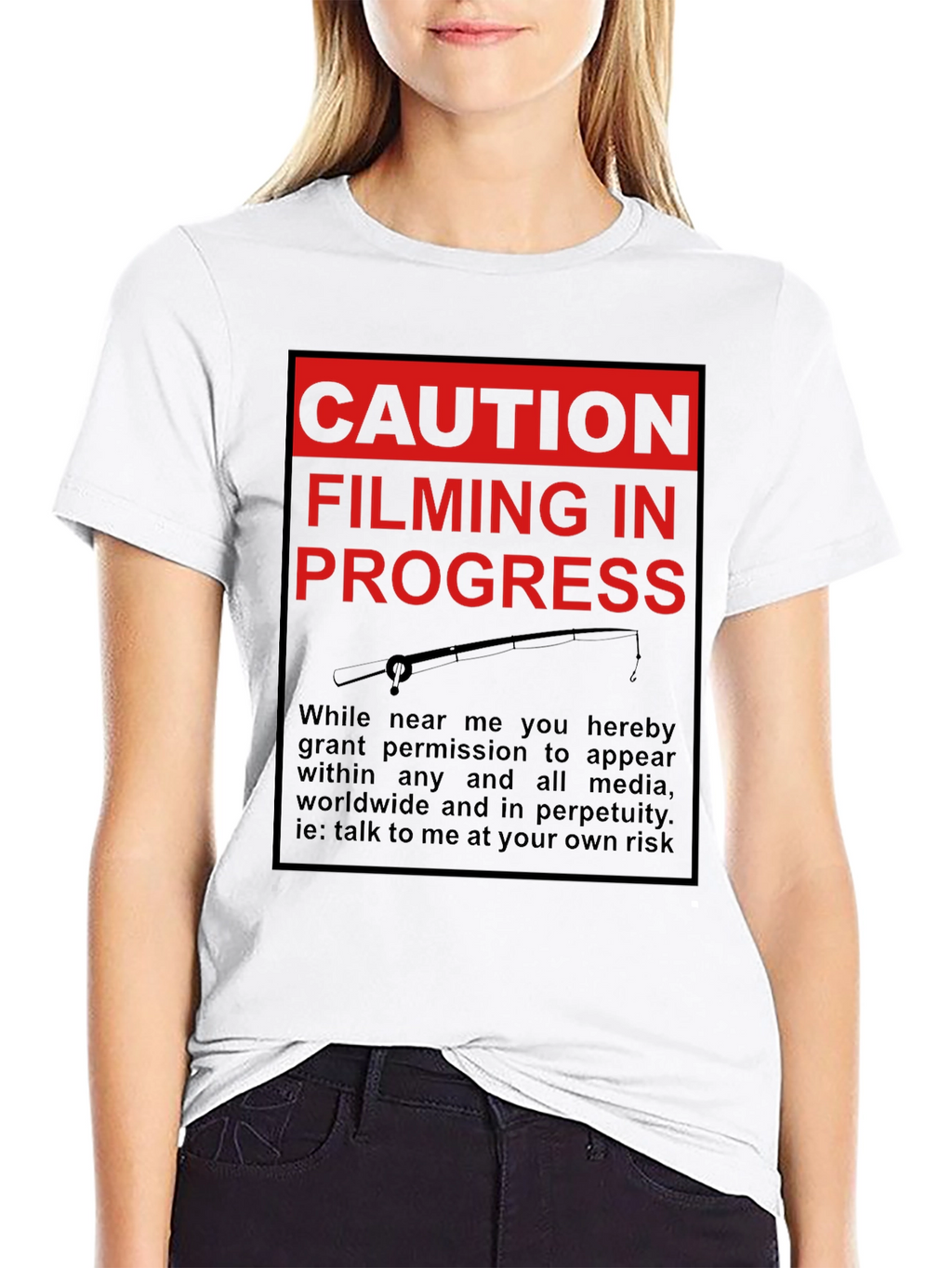 Caution Filming in Progress T-Shirt