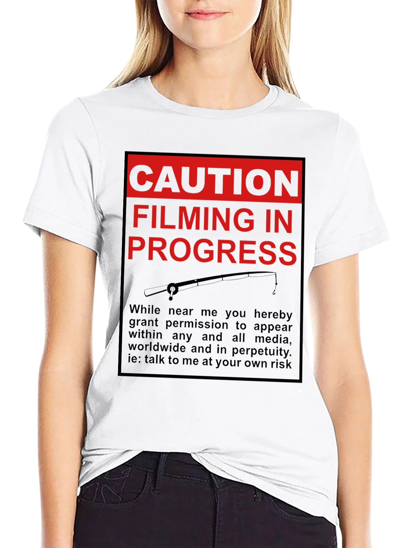 Caution Filming in Progress T-Shirt