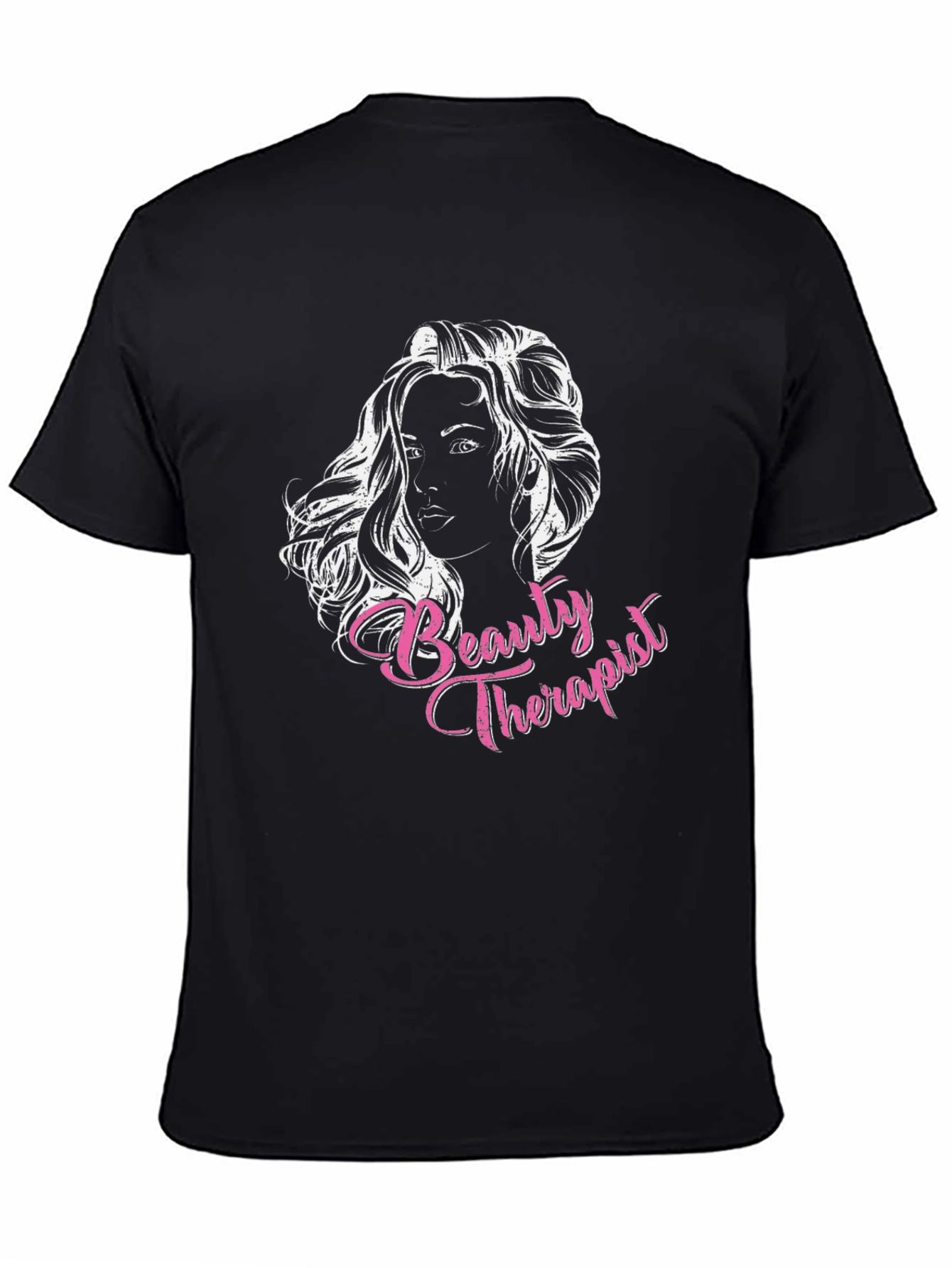 Beauty Therapist Graphic Tee - Black