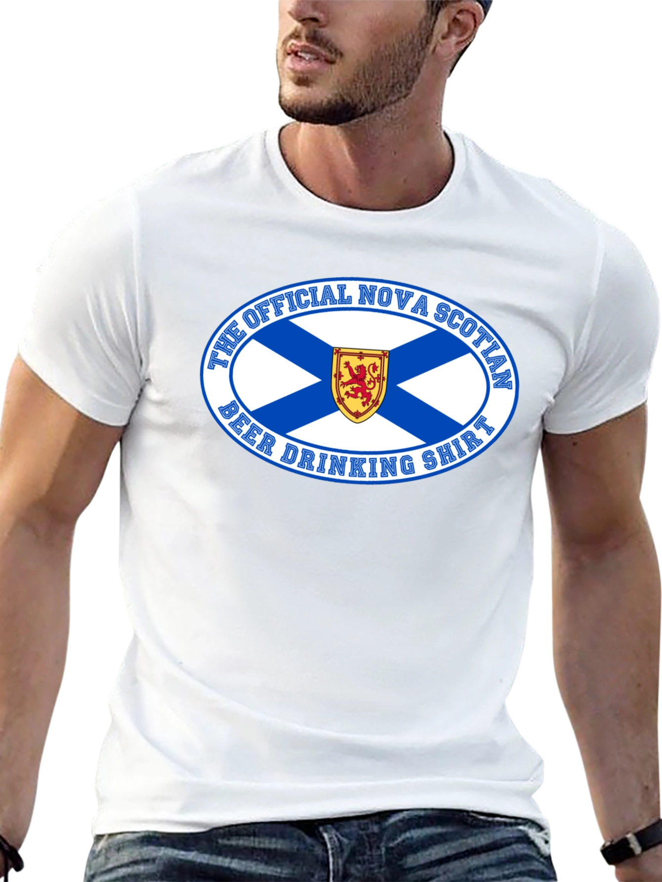 Nova Scotian Beer Drinking T-Shirt