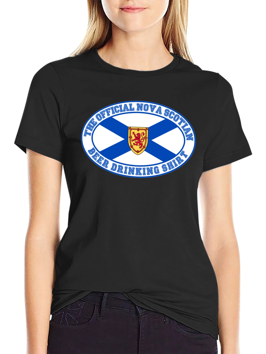 Nova Scotian Beer Drinking T-Shirt