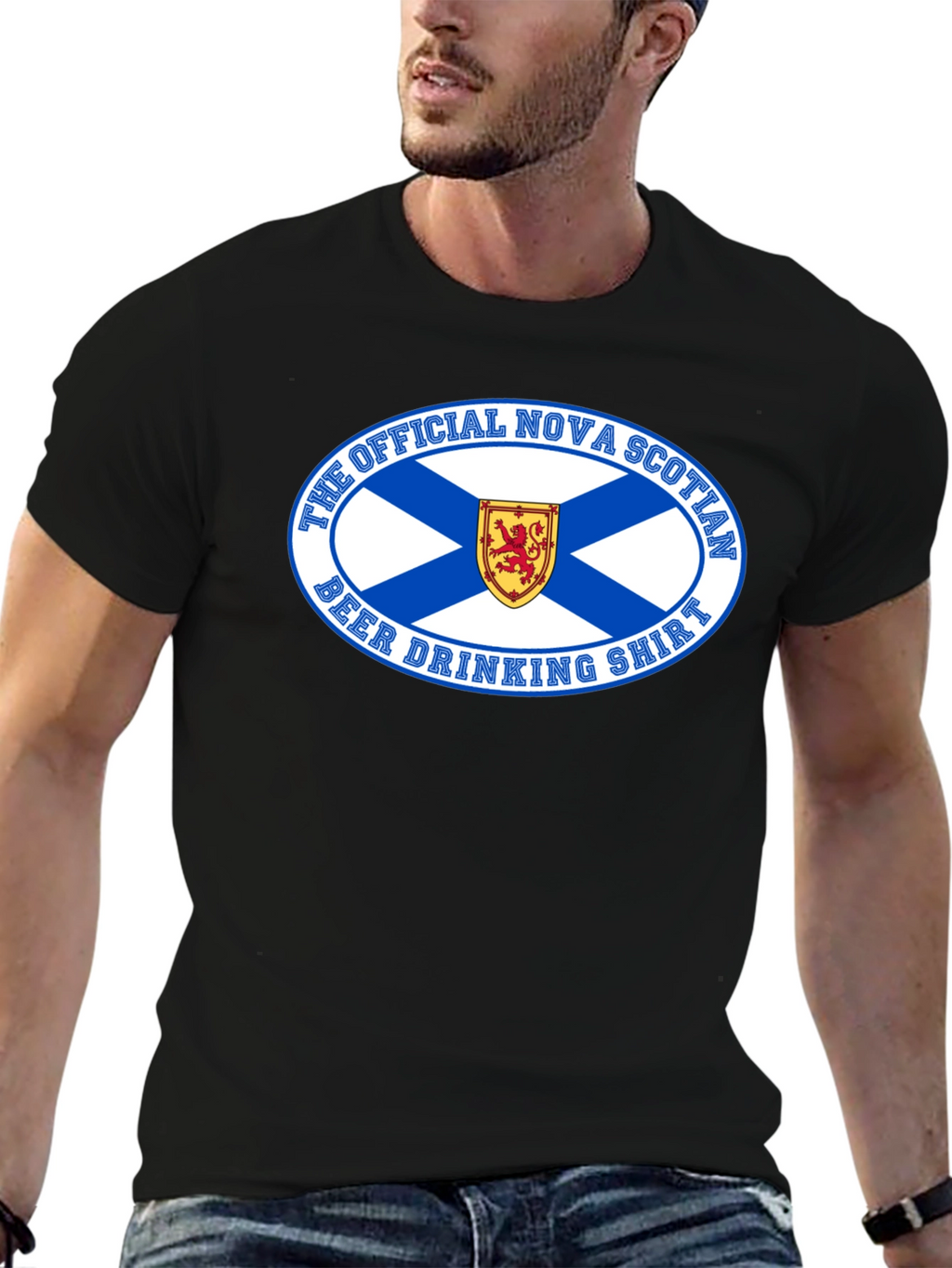 Nova Scotian Beer Drinking T-Shirt