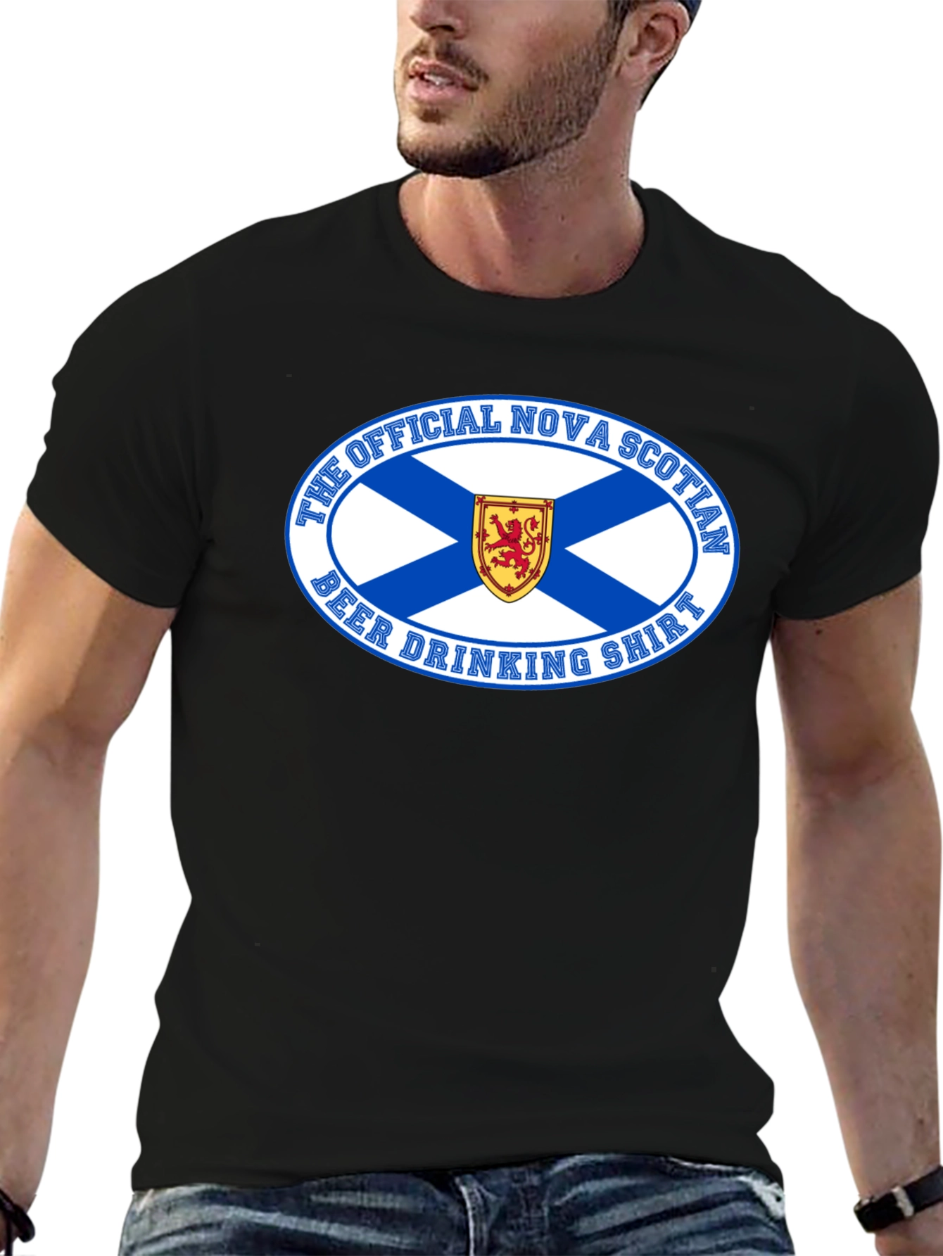 Nova Scotian Beer Drinking T-Shirt