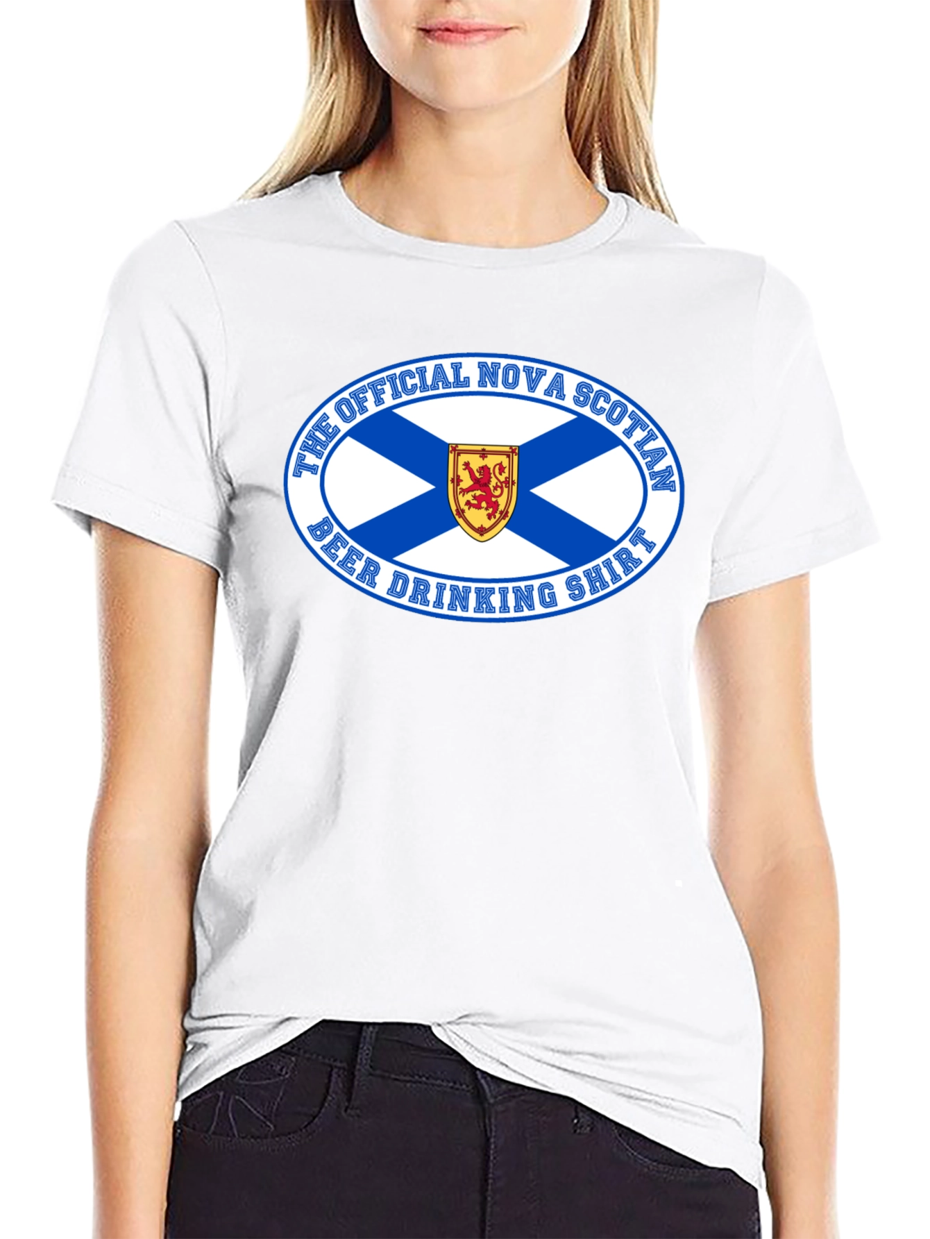 Nova Scotian Beer Drinking T-Shirt