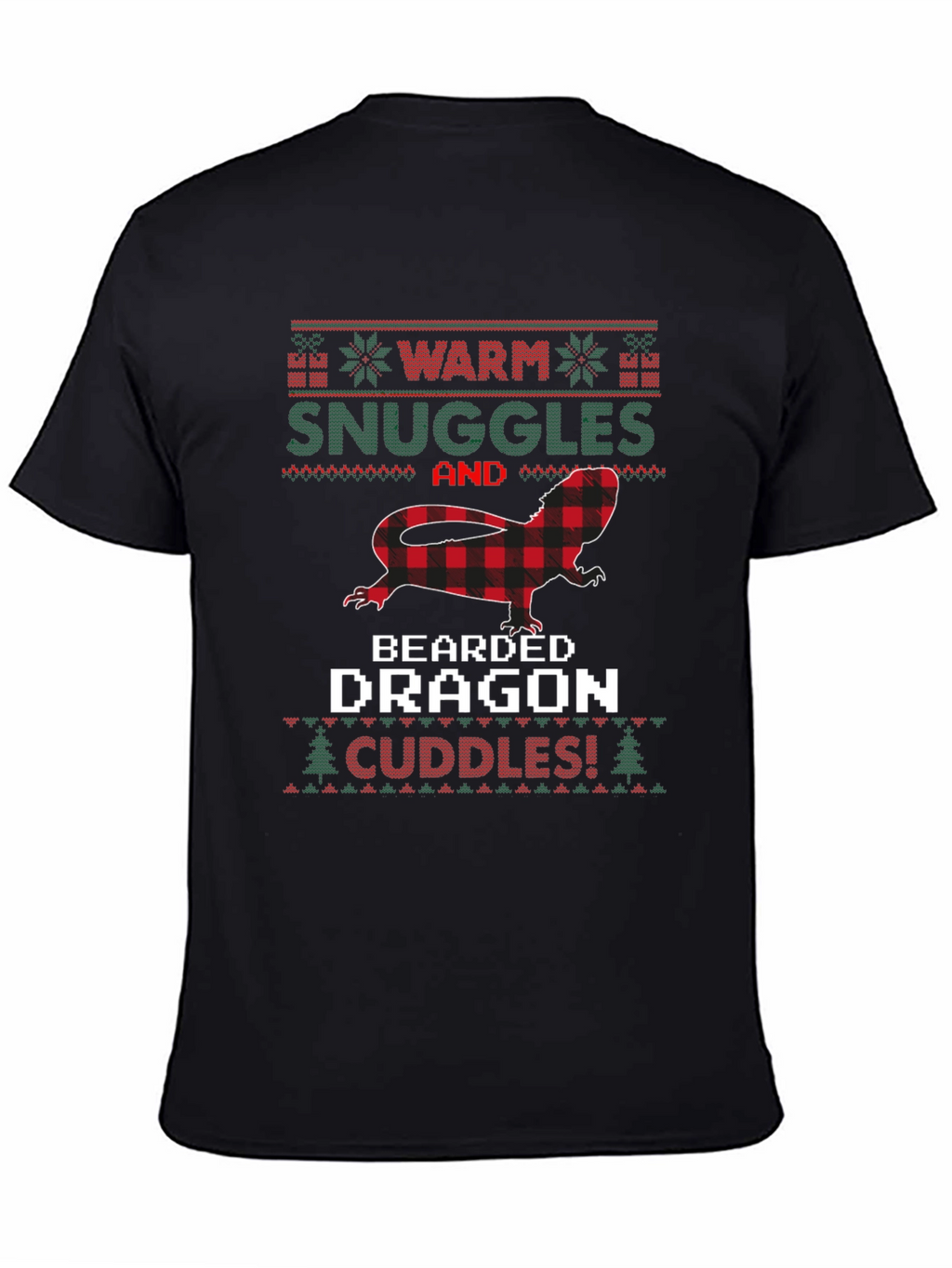 Bearded Dragon Christmas Ugly Sweater T-Shirt