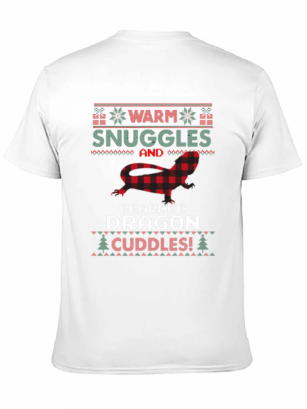 Bearded Dragon Christmas Ugly Sweater T-Shirt