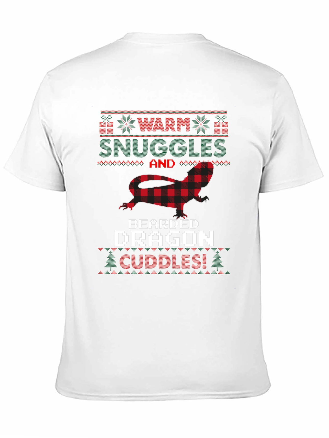 Bearded Dragon Christmas Ugly Sweater T-Shirt