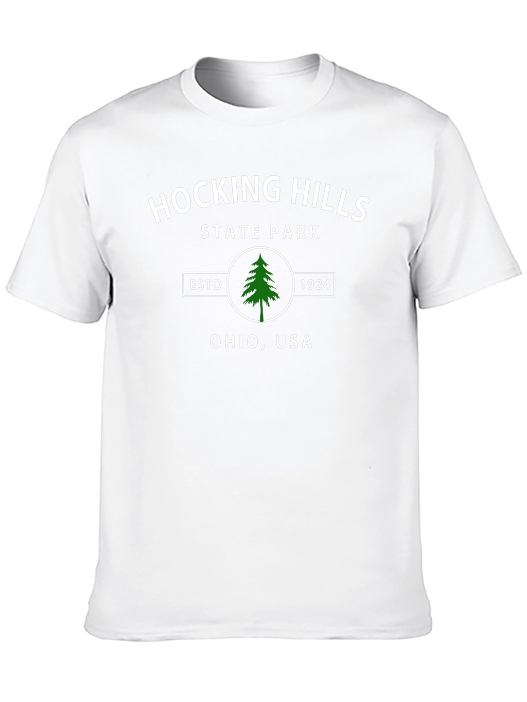 Hocking Hills State Park Black T-Shirt