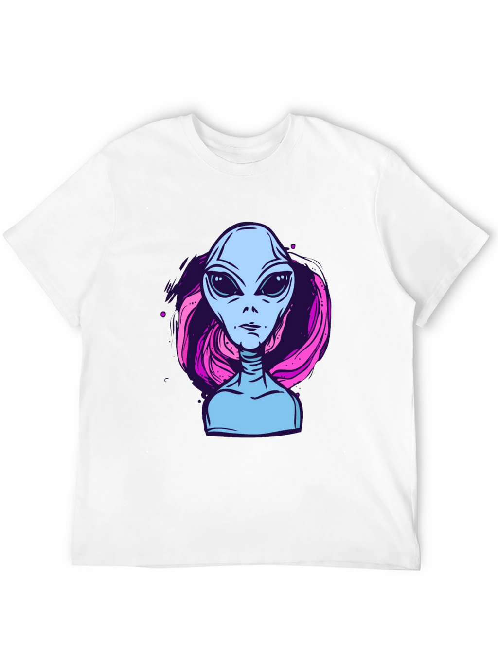 Alien Graphic Tee - Retro Style
