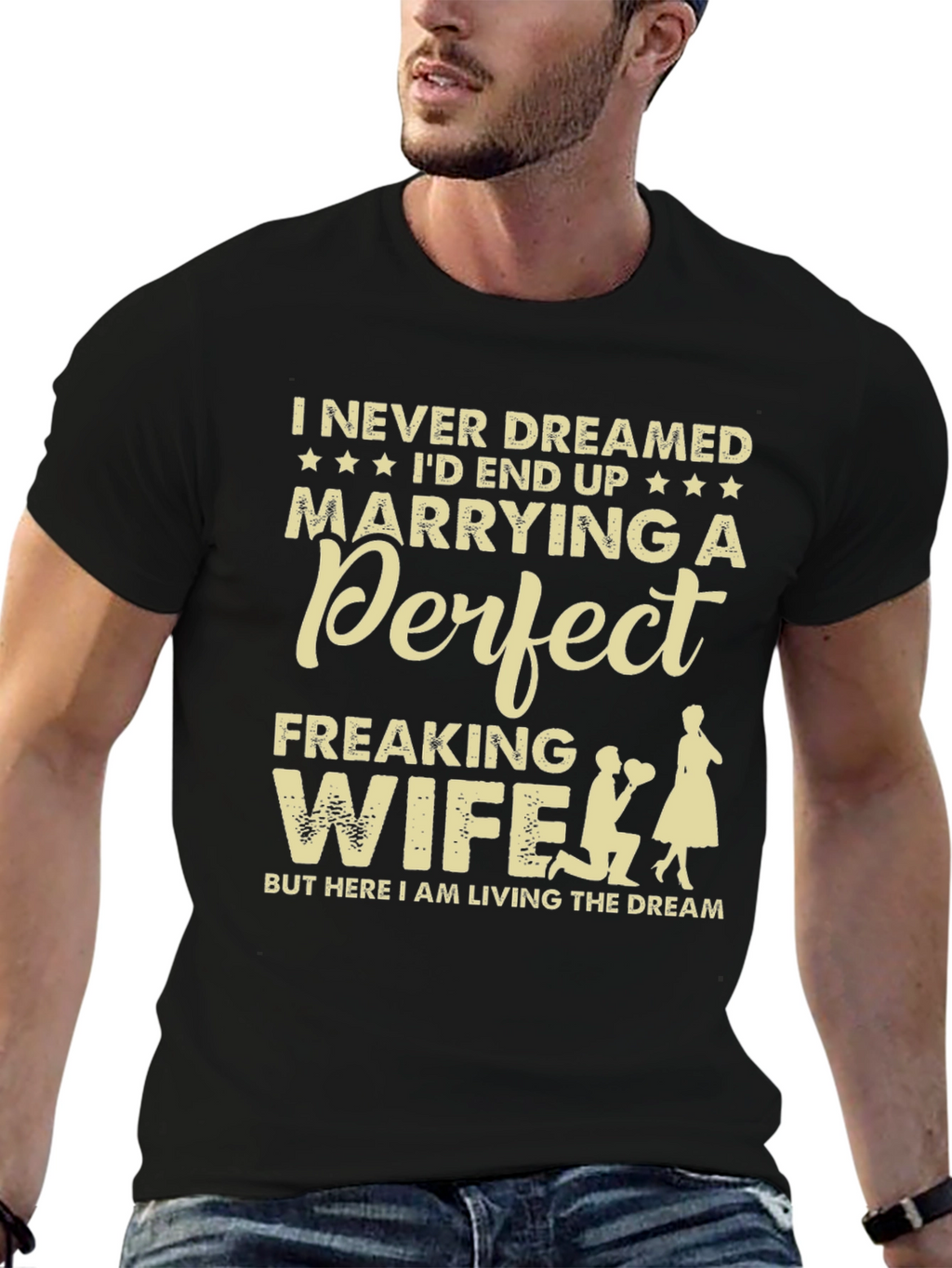 Perfect Wife Graphic Tee - Husband Gift