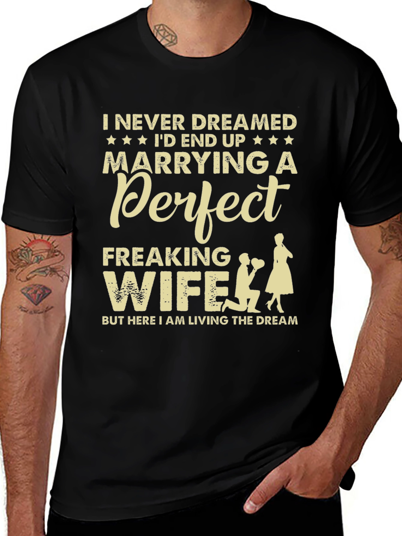 Perfect Wife Graphic Tee - Husband Gift