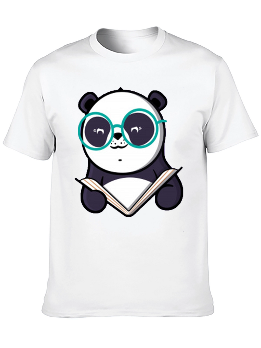 Bookish Panda T-Shirt - Smart & Stylish