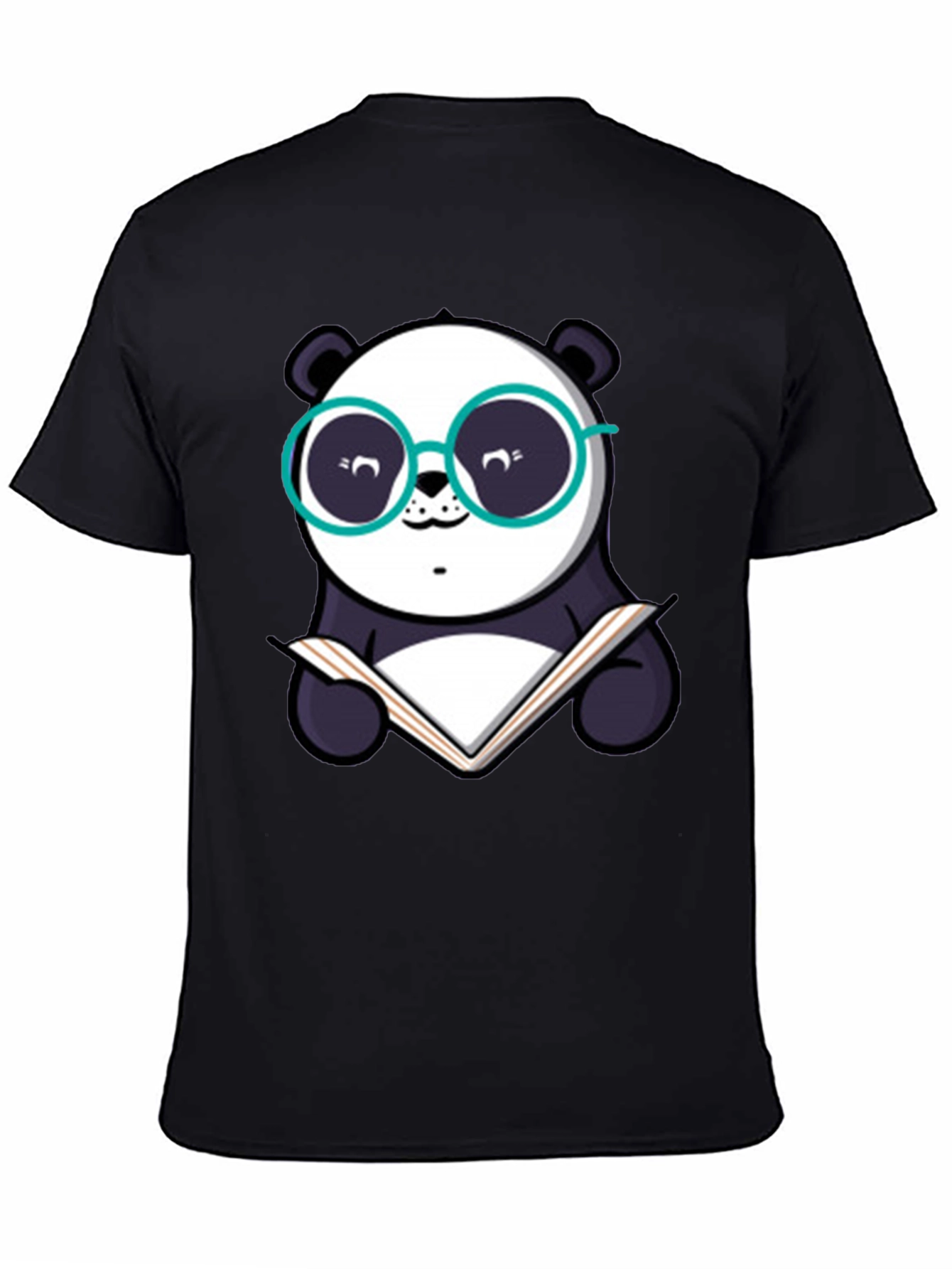 Bookish Panda T-Shirt - Smart & Stylish