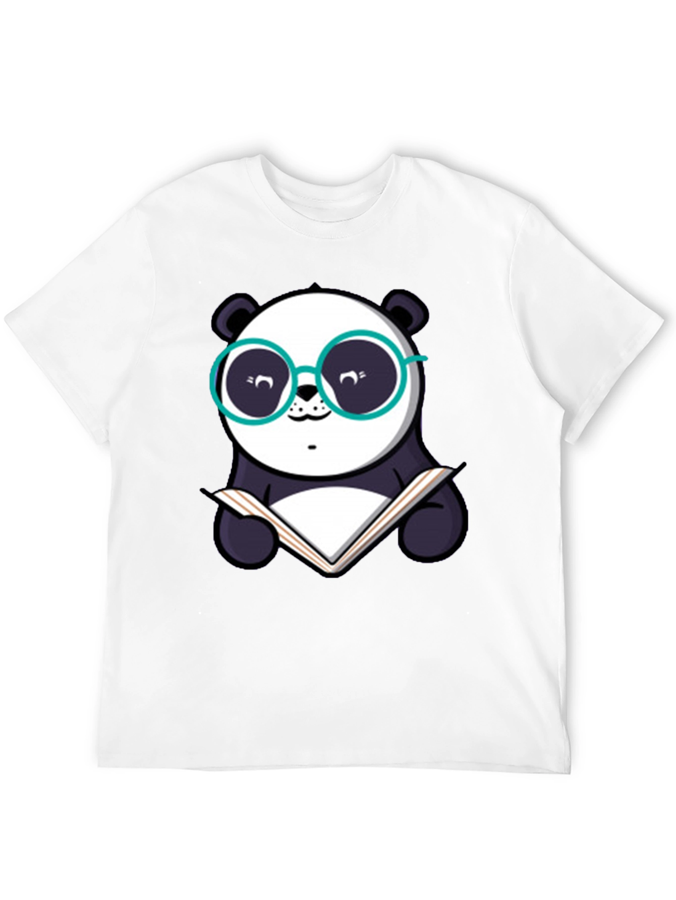 Bookish Panda T-Shirt - Smart & Stylish