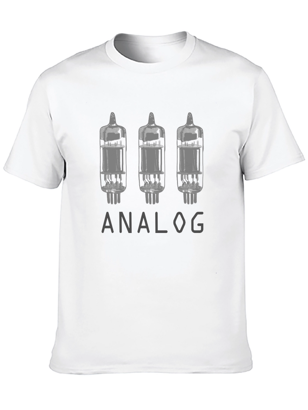 Analog Tube Amplifier Black T-Shirt