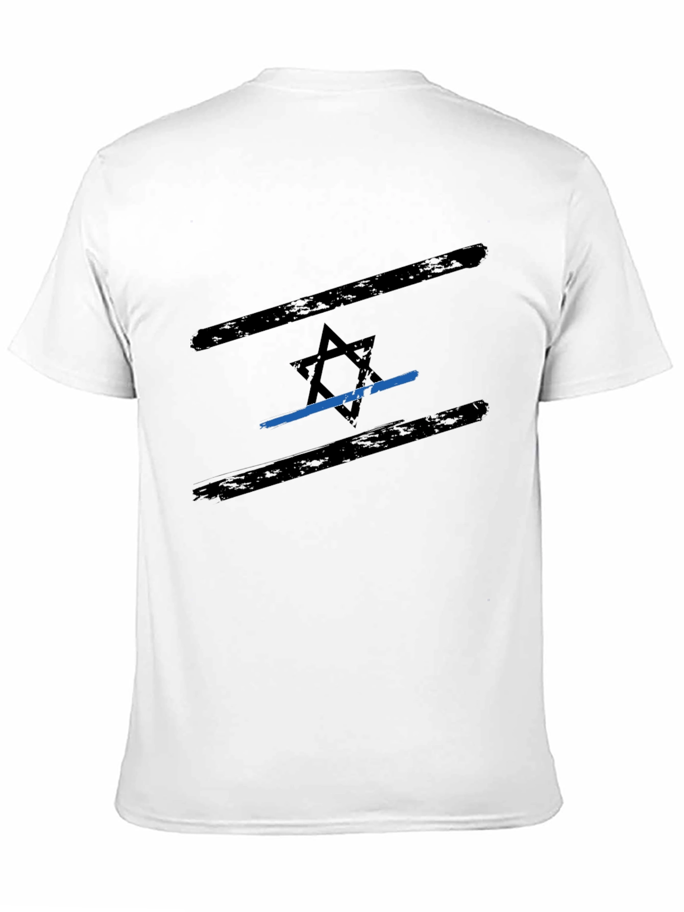 Israel Flag Thin Blue Line T-Shirt