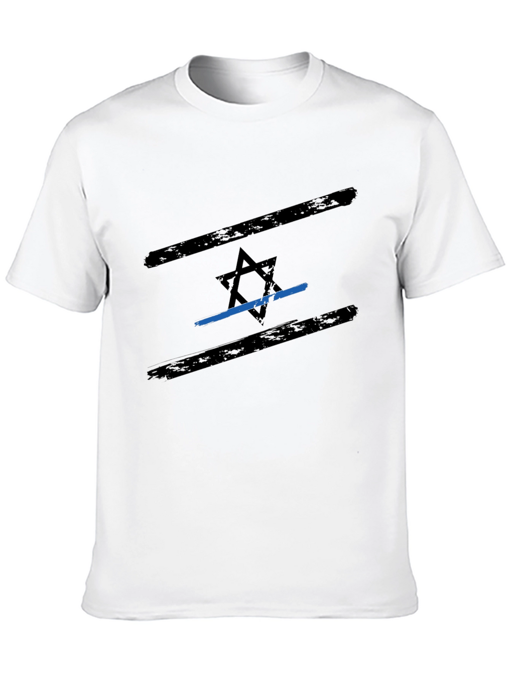 Israel Flag Thin Blue Line T-Shirt