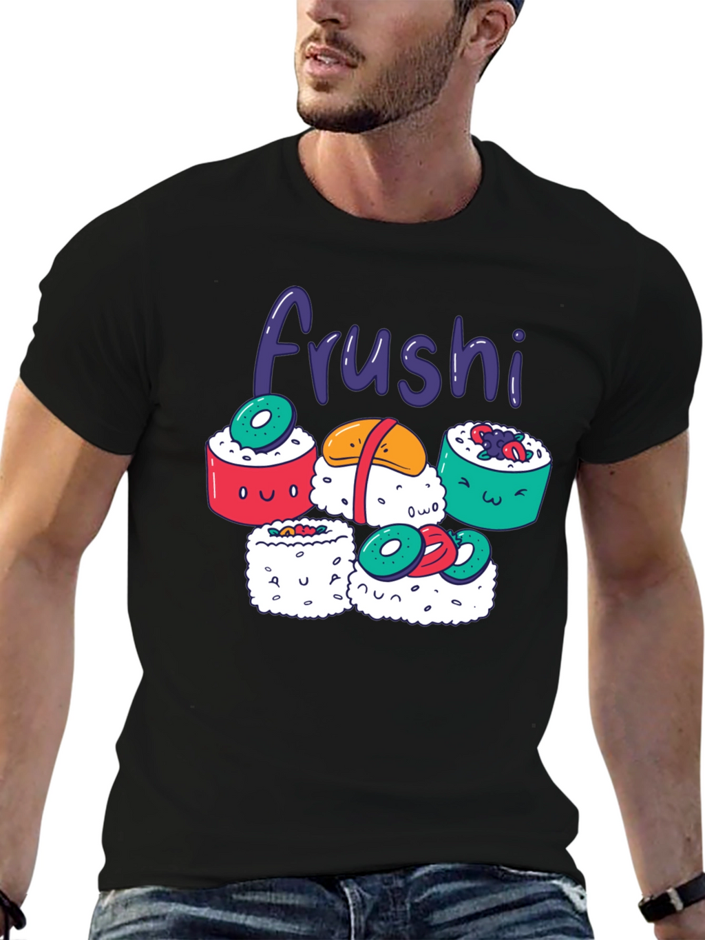 Frushi Sushi T-Shirt: Cute Foodie Tee