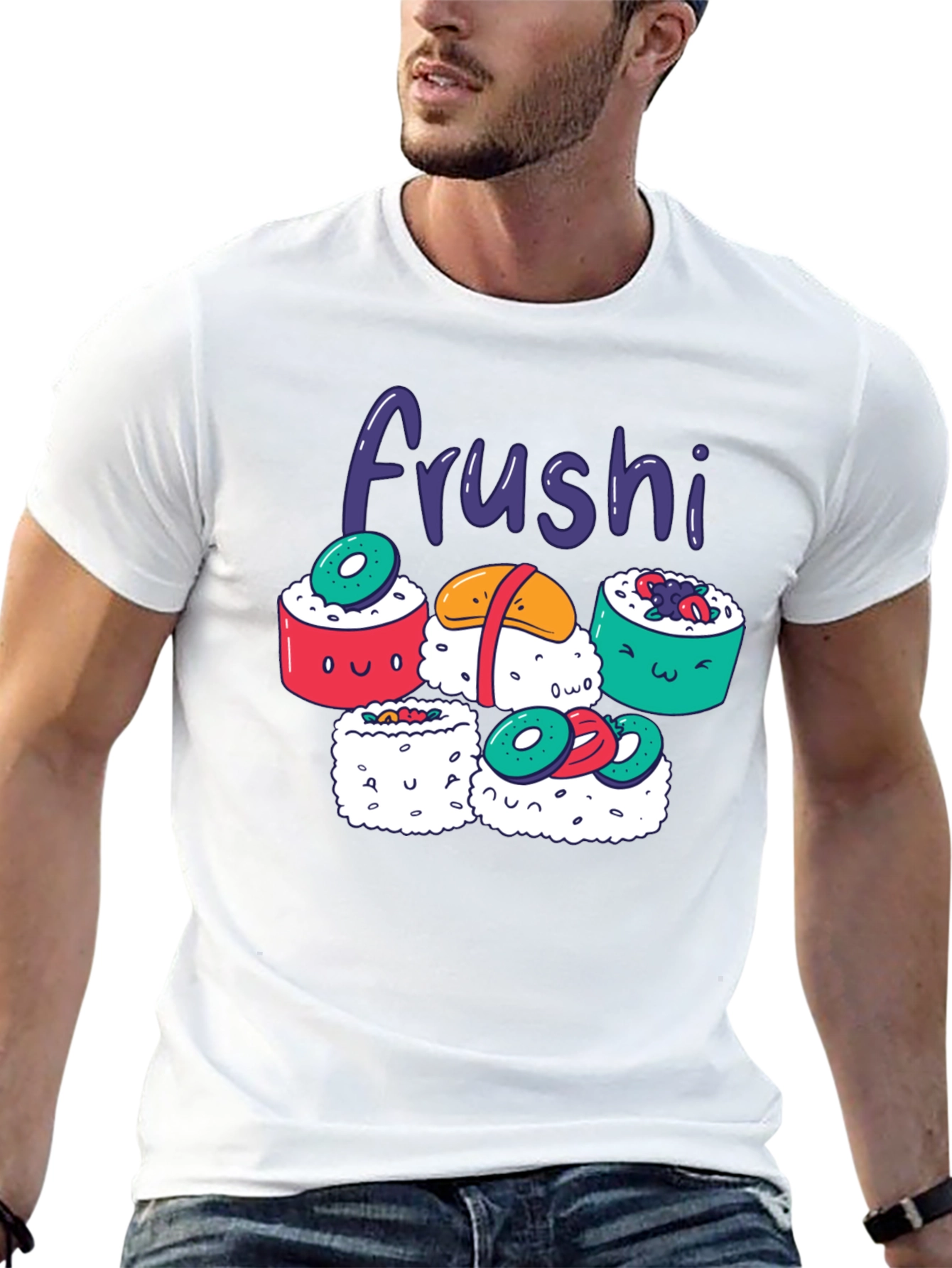 Frushi Sushi T-Shirt: Cute Foodie Tee