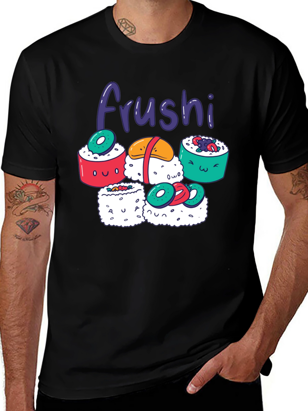 Frushi Sushi T-Shirt: Cute Foodie Tee