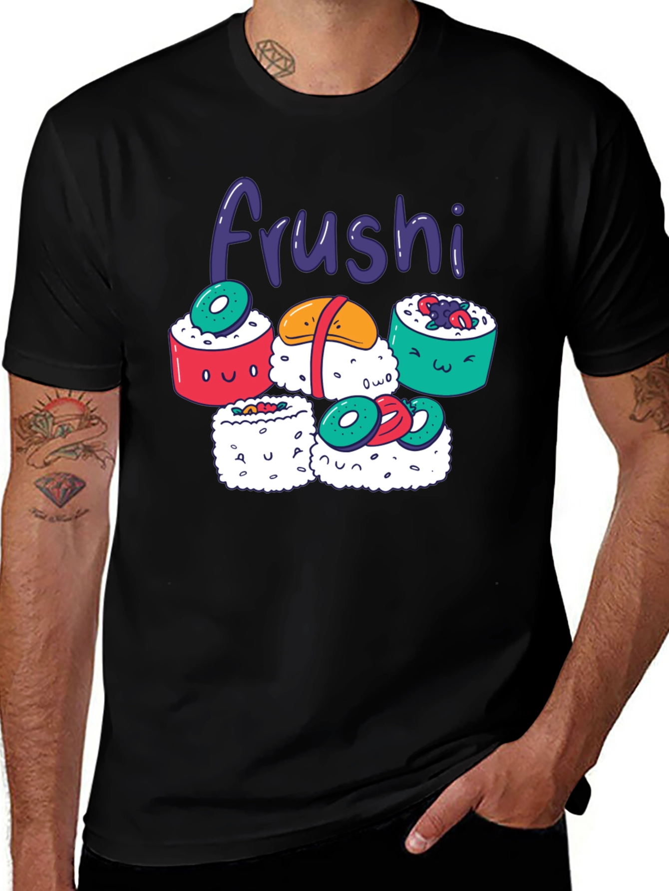 Frushi Sushi T-Shirt: Cute Foodie Tee