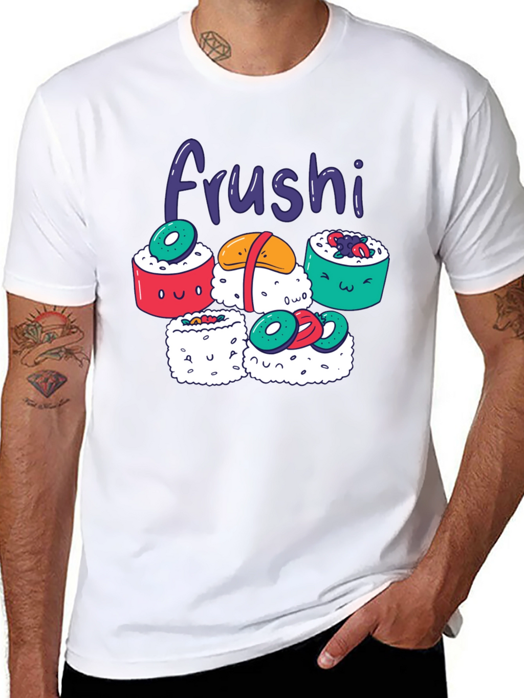 Frushi Sushi T-Shirt: Cute Foodie Tee