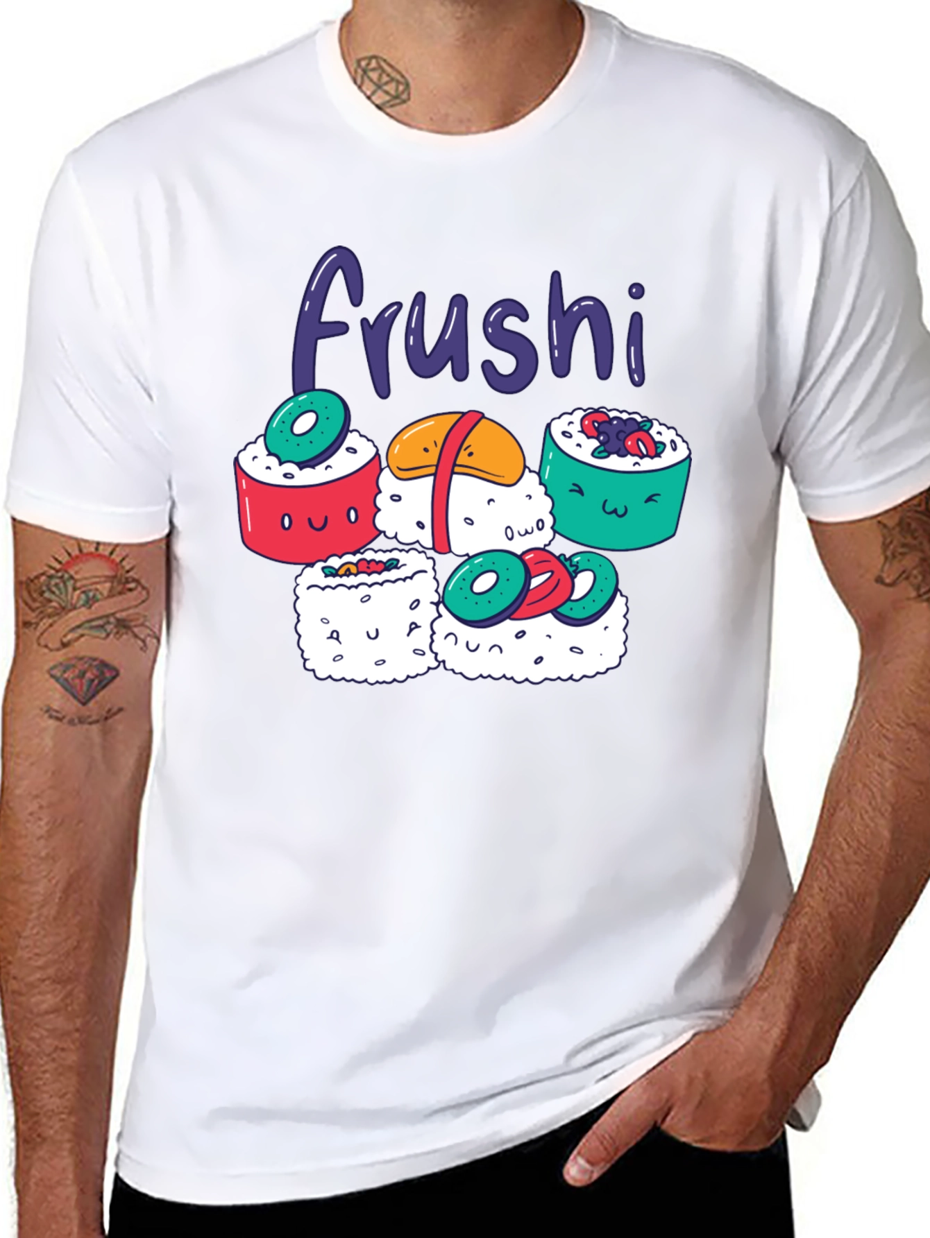 Frushi Sushi T-Shirt: Cute Foodie Tee