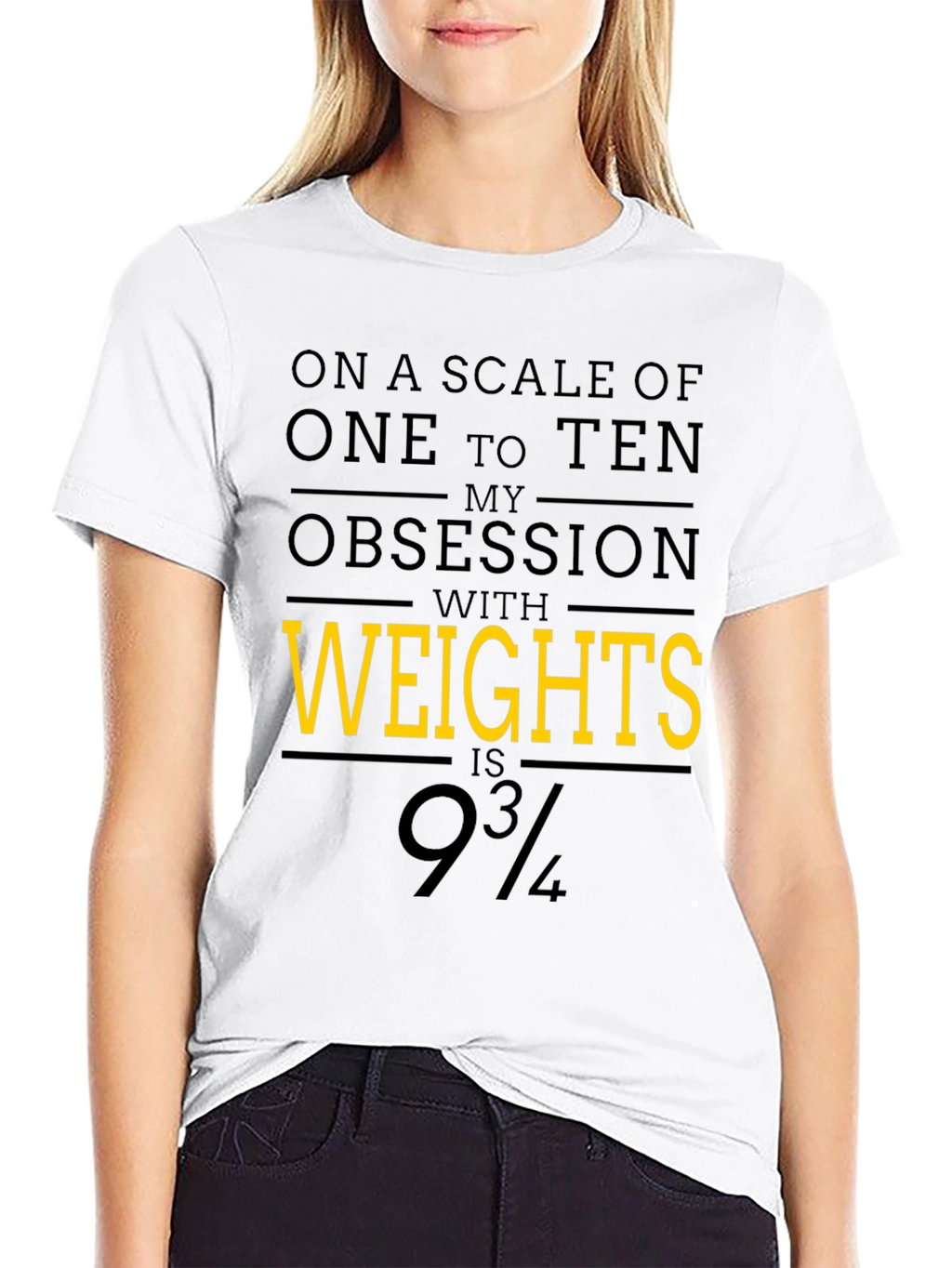 Weightlifting Obsession Tee - Gym Workout Apparel